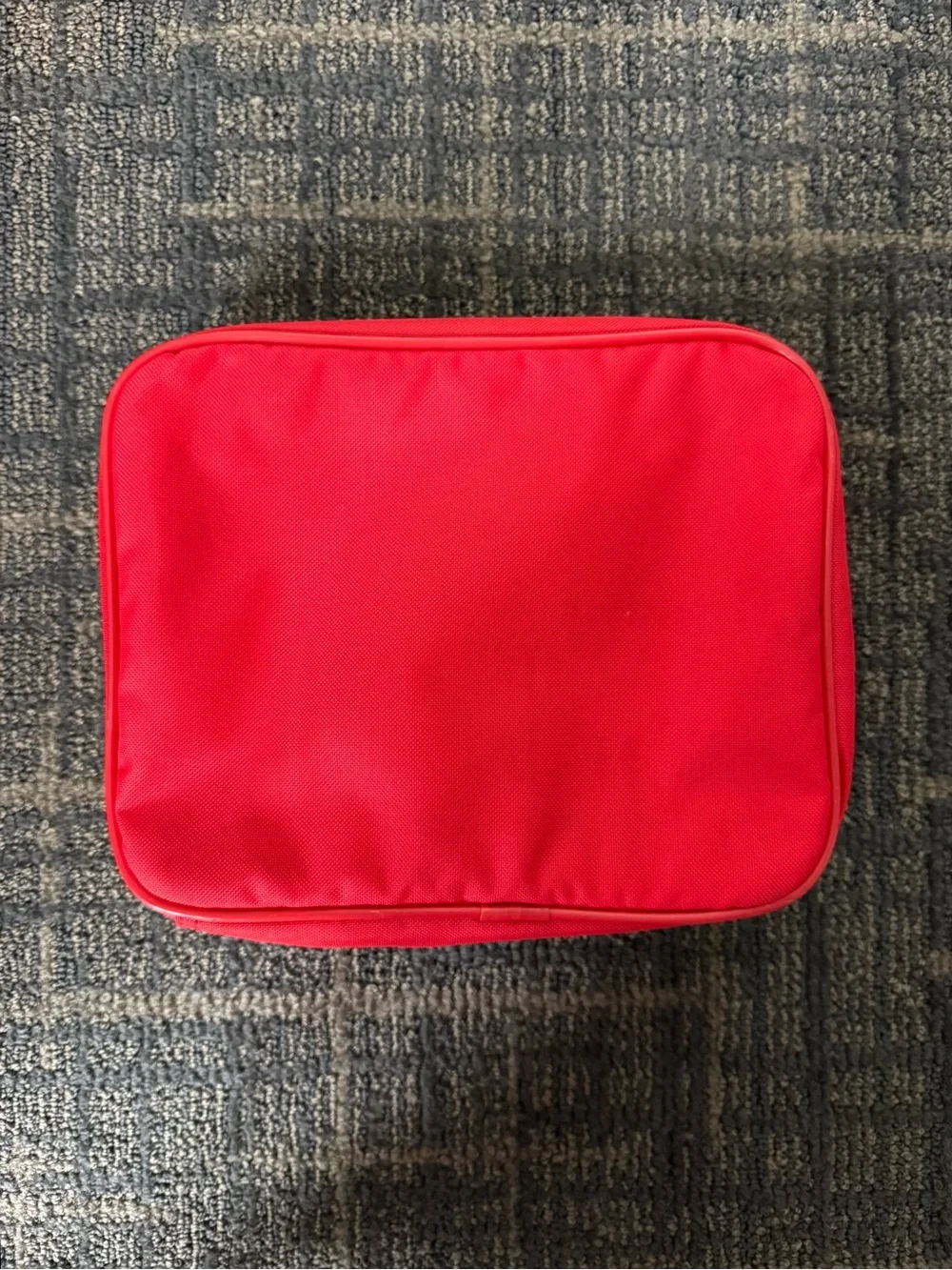 Sesame Street Elmo 1 2 3 Insulated Lunch Box School Cooler Bag Red Blue Kids O/S